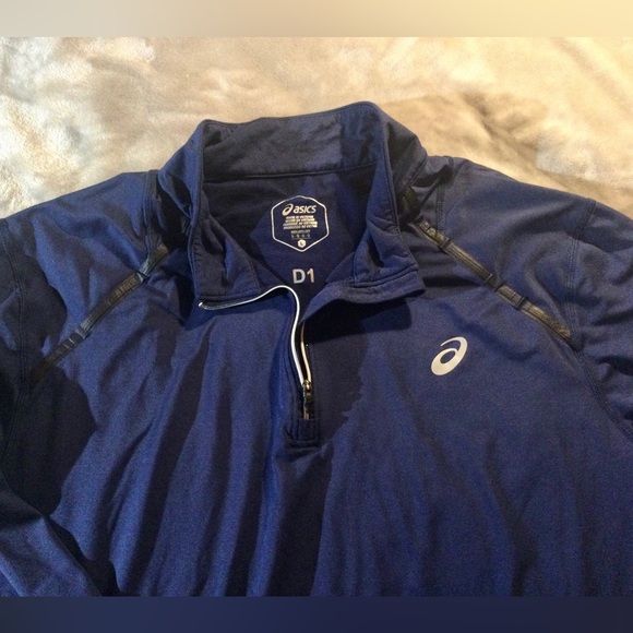 ASICS 3/4 ZIP SWEATSHIRTS. TOP PERFORMANCE APPAREL. - Picture 5 of 7